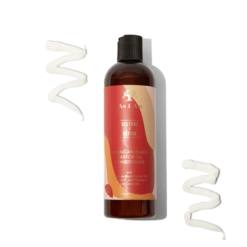 AS I AM RESTORE AND REPAIR JAMAICAN BLACK CASTOR OIL CONDITIONER 12OZ — Beautylicious Canada
