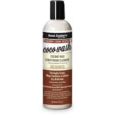 AUNT JACKIE'S COCO WASH COCONUT MILK CONDITIONING CLEANSER 12OZ