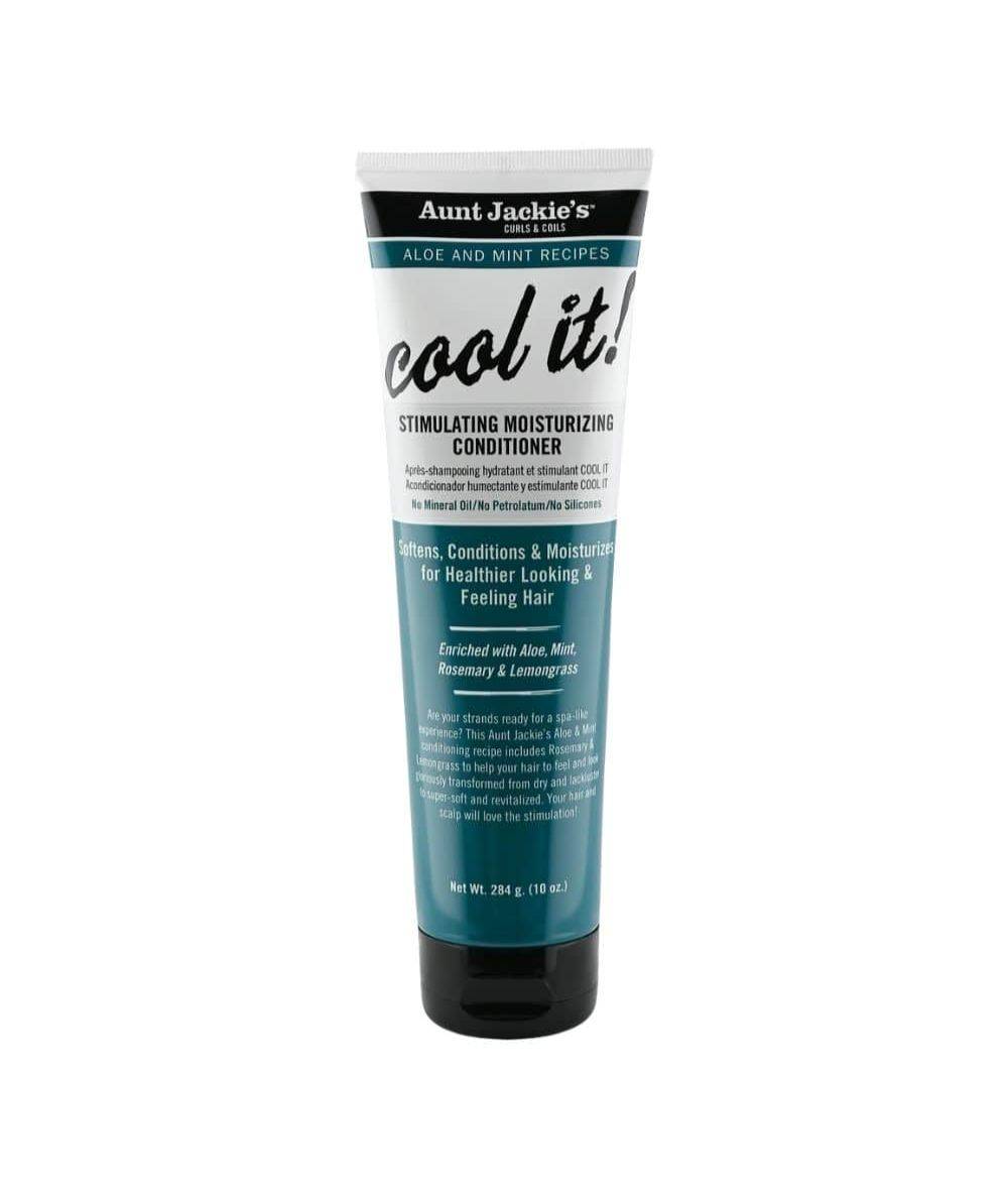 AUNT JACKIES CURLS & COILS COOL IT! STIMULATING MOISTURIZING CONDITIONER 10OZ
