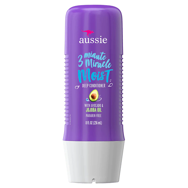 AUSSIE 3 MINUTE MIRACLE MOIST DEEP CONDITIONER 8OZ