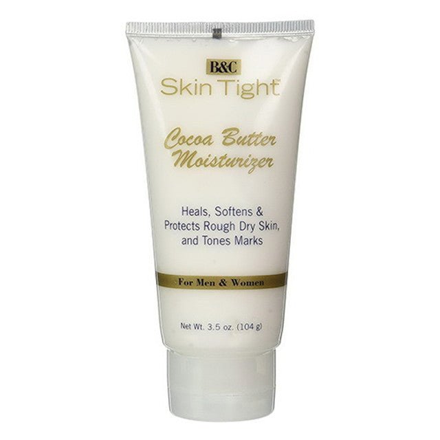 B&C Skin Tight Cocoa Butter Moisturizer 3.5 Oz