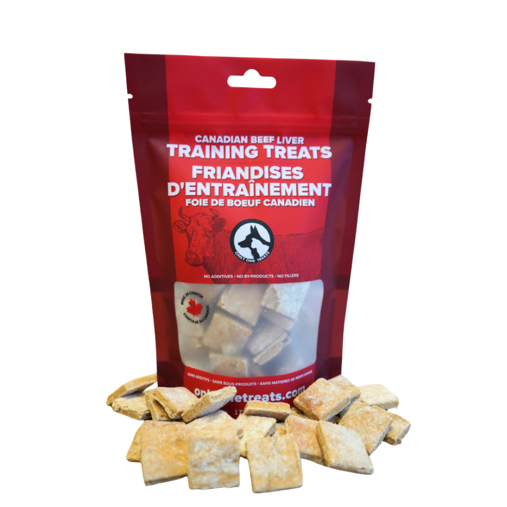Friandises d'entraînement au foie de bœuf canadien 170g