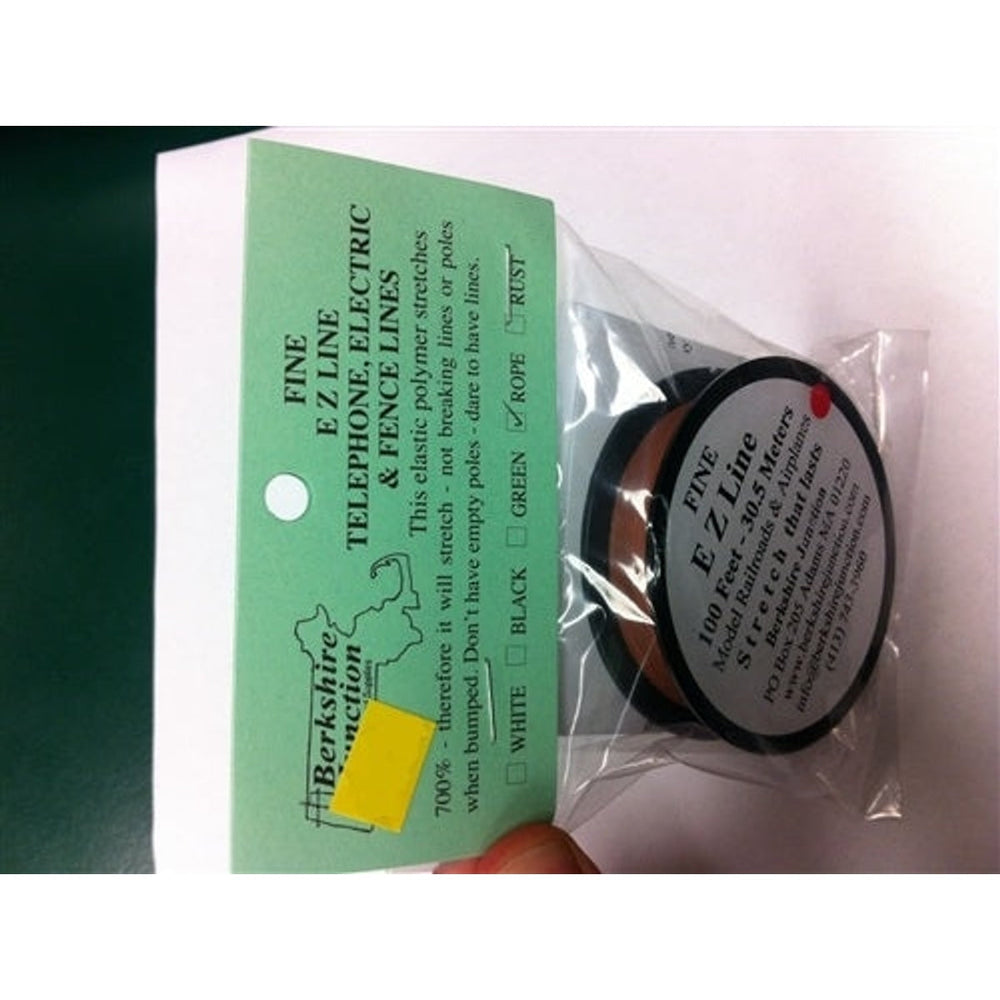 Corde Élastique Fine E-Z pour Téléphone / Ligne Électrique en Polymère Berkshire Junction