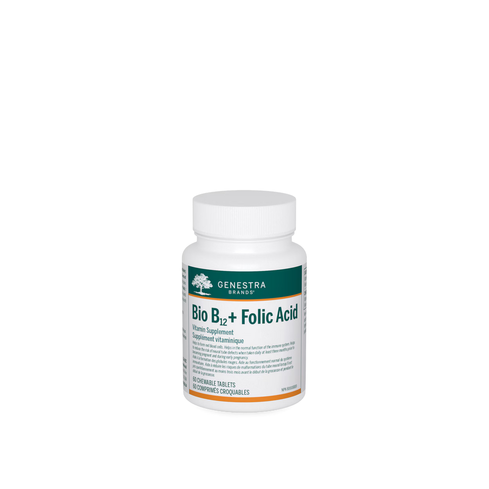 Bio B12 + Folic Acid — Unytii - Suppléments et Produits Naturels