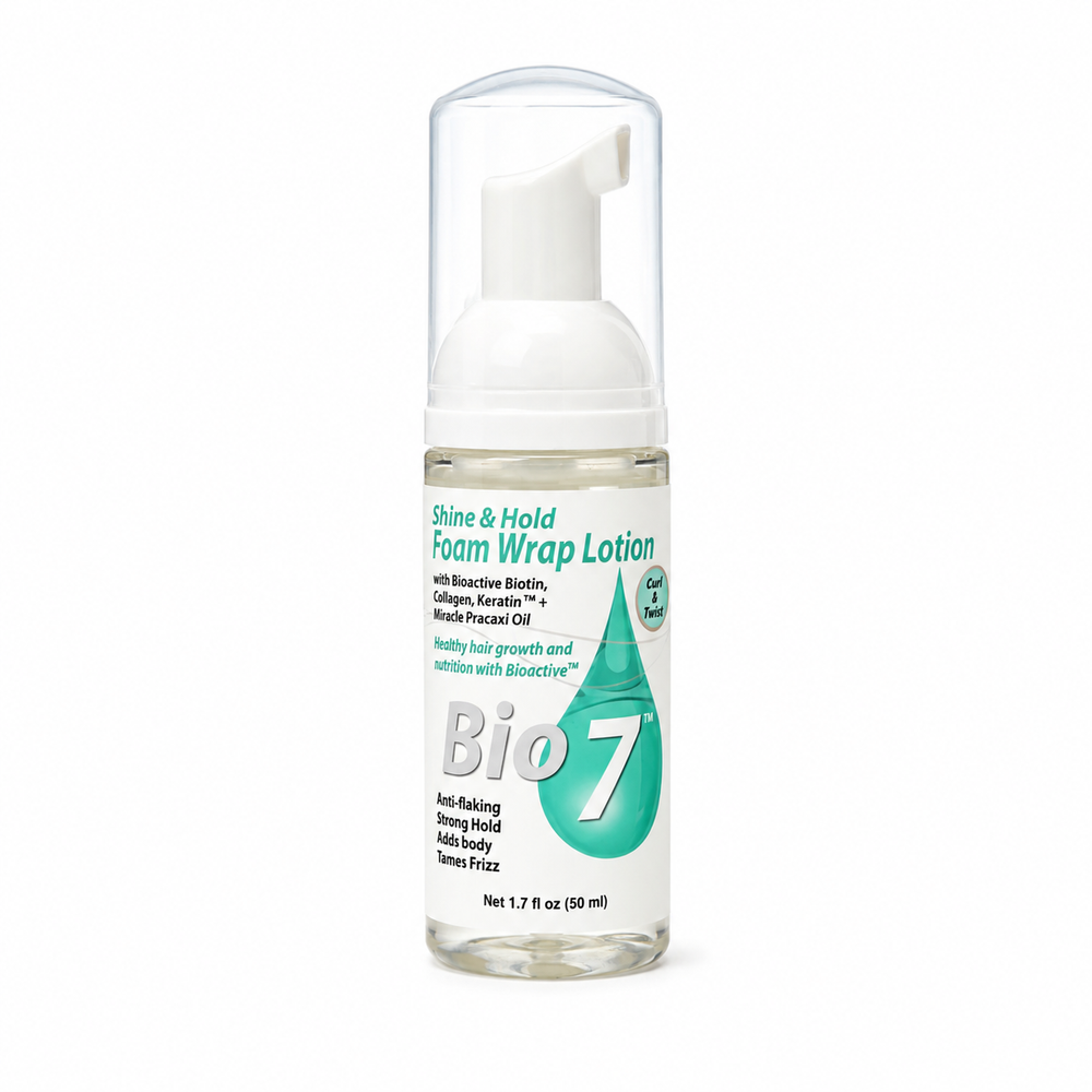 LOTION MOUSSANTE BY NATURES BIO 7 BRILLANT ET FIXATION 1,7 OZ