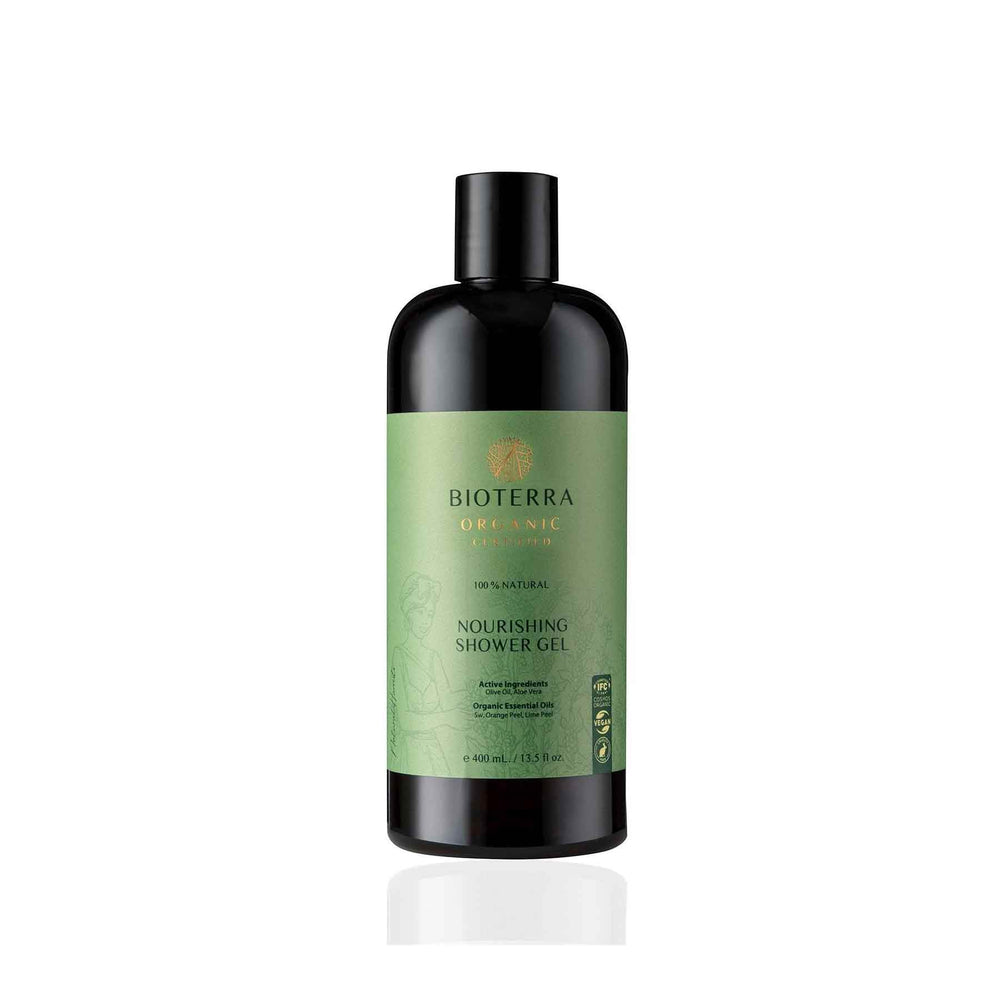 Gel Douche Nourrissant Bio Bioterra – 400 ml