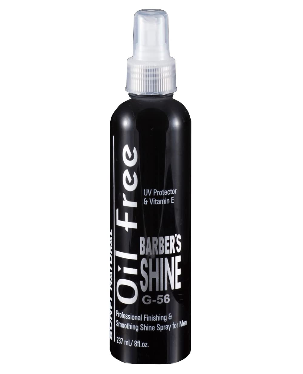 BONFI HUILE NATURELLE SANS HUILE POUR BARBIER G-56 SPRAY DE FINITION ET LISSANT 236 ML