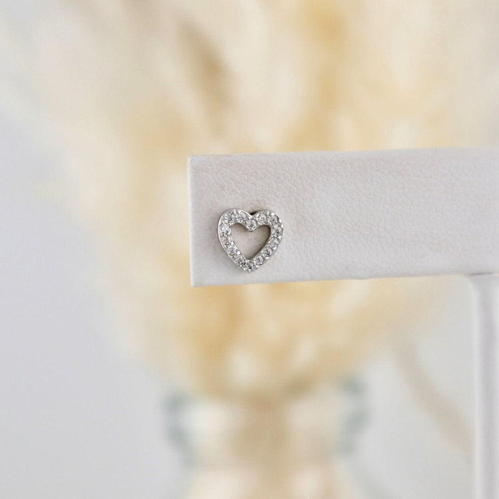 Sterling Silver Heart Earrings