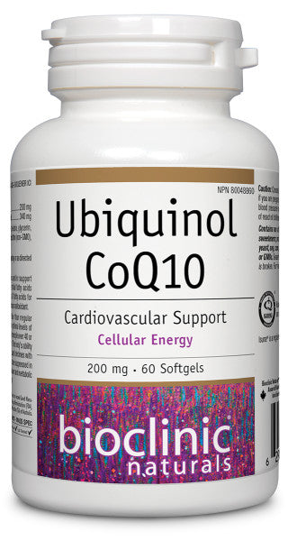 Ubiquinol CoQ10 · 200 mg — Unytii - Suppléments et Produits Naturels