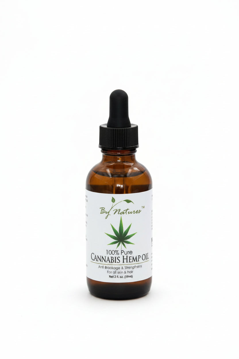HUILE DE CHANVRE 100% PURE BY NATURES 2 oz