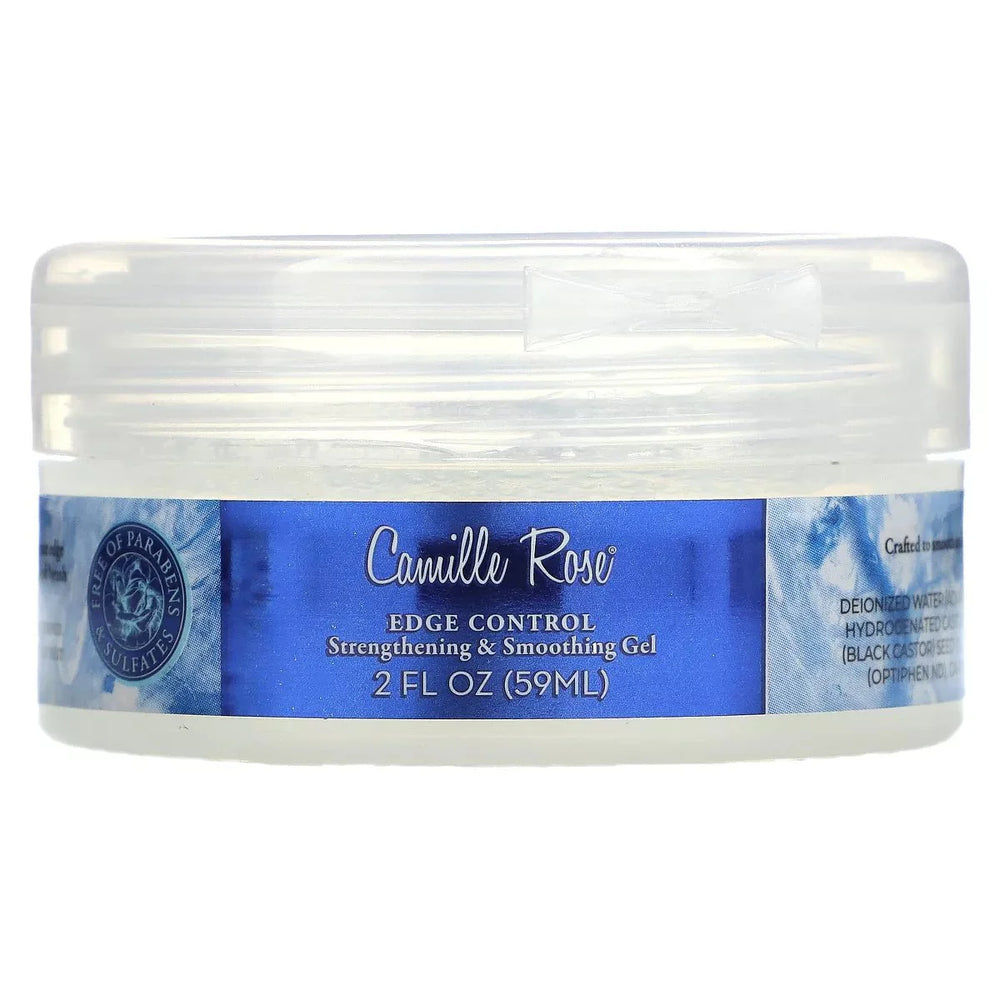 CAMILLE ROSE CONTRÔLE DES BORDS À L'HUILE DE RICIN NOIRE 2 OZ