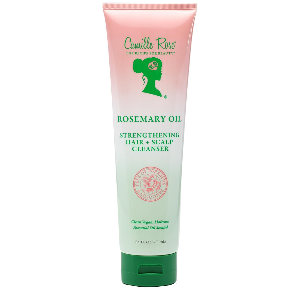 NETTOYANT CHEVEUX ET CUIR CHEVELU FORTIFIANT À L'HUILE DE ROMARIN CAMILLE ROSE 250 ML