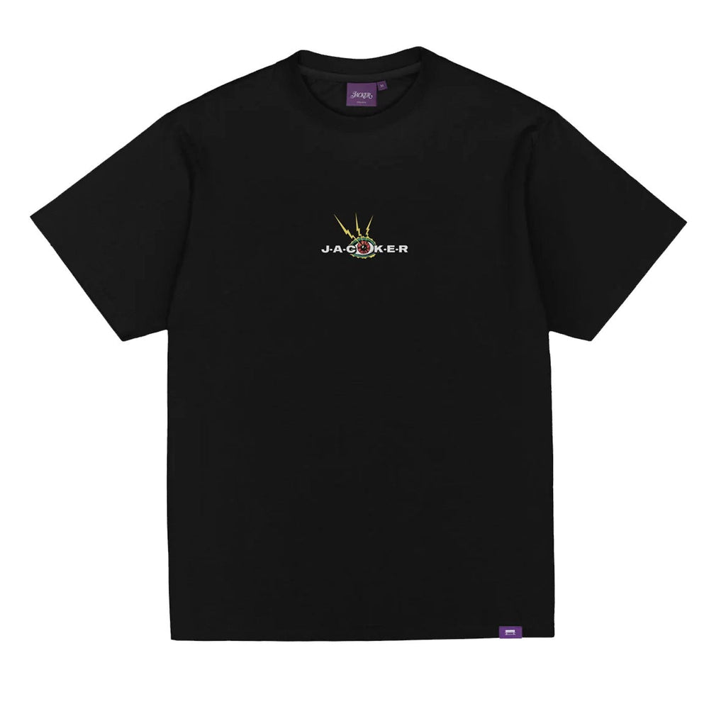 Jacker 'Paranoid' Tee - Black