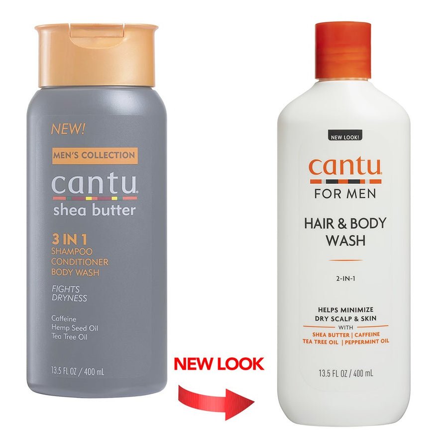 CANTU Mens 2 In 1 Hair & Body Wash 13.5 oz