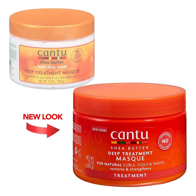 CANTU Masque Traitant en Profondeur au Beurre de Karité 340g
