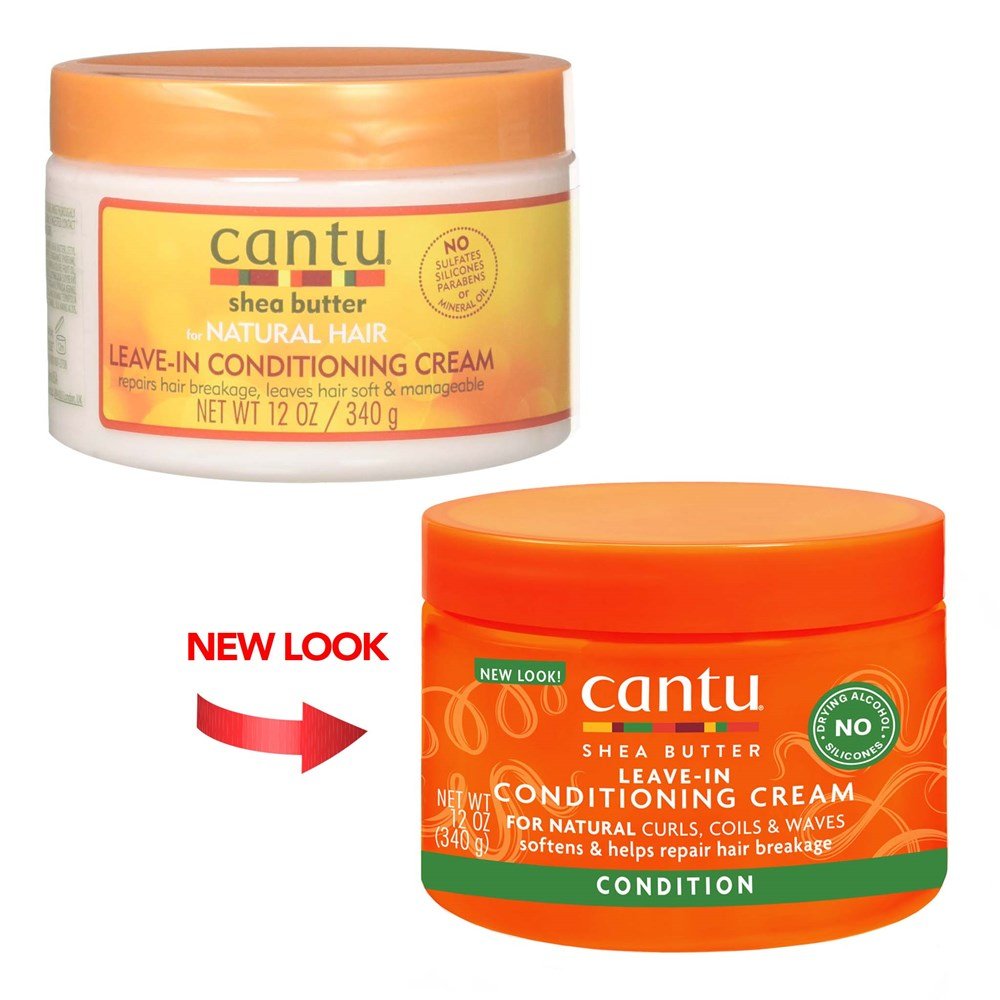 Crème démêlante sans rinçage au beurre de karité CANTU 340g
