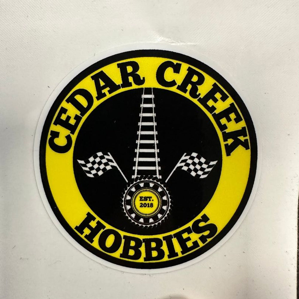 Autocollant Cedar Creek Hobbies 2 po