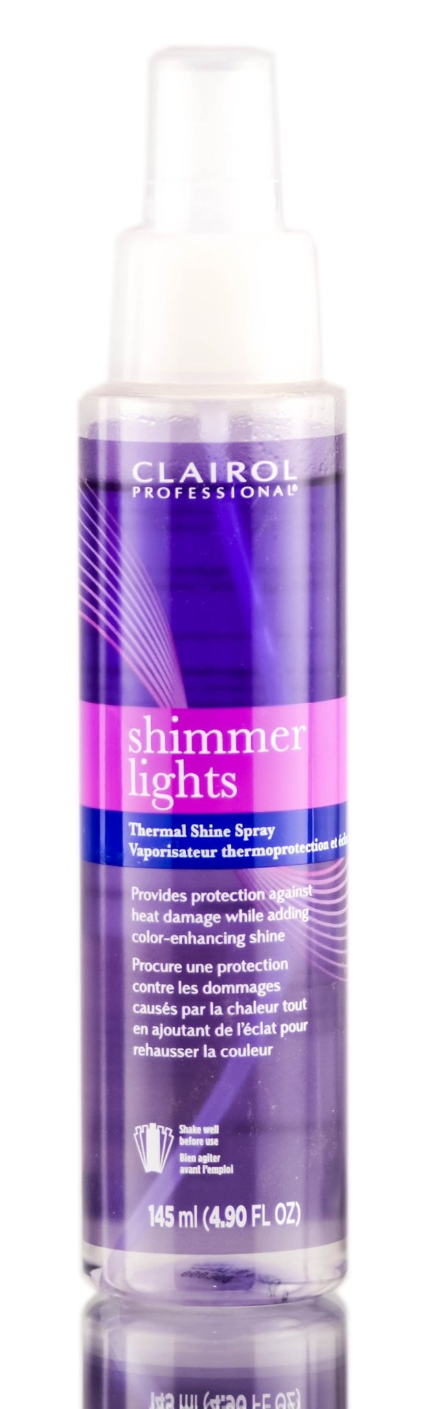 CLAIROL PROFESSIONAL SHIMMER LIGHTS SPRAY THERMO-BRILLANCE 139G
