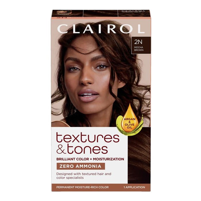 CLAIROL TEXTURES & TONES - 2N CHÂTAIN FONCÉ