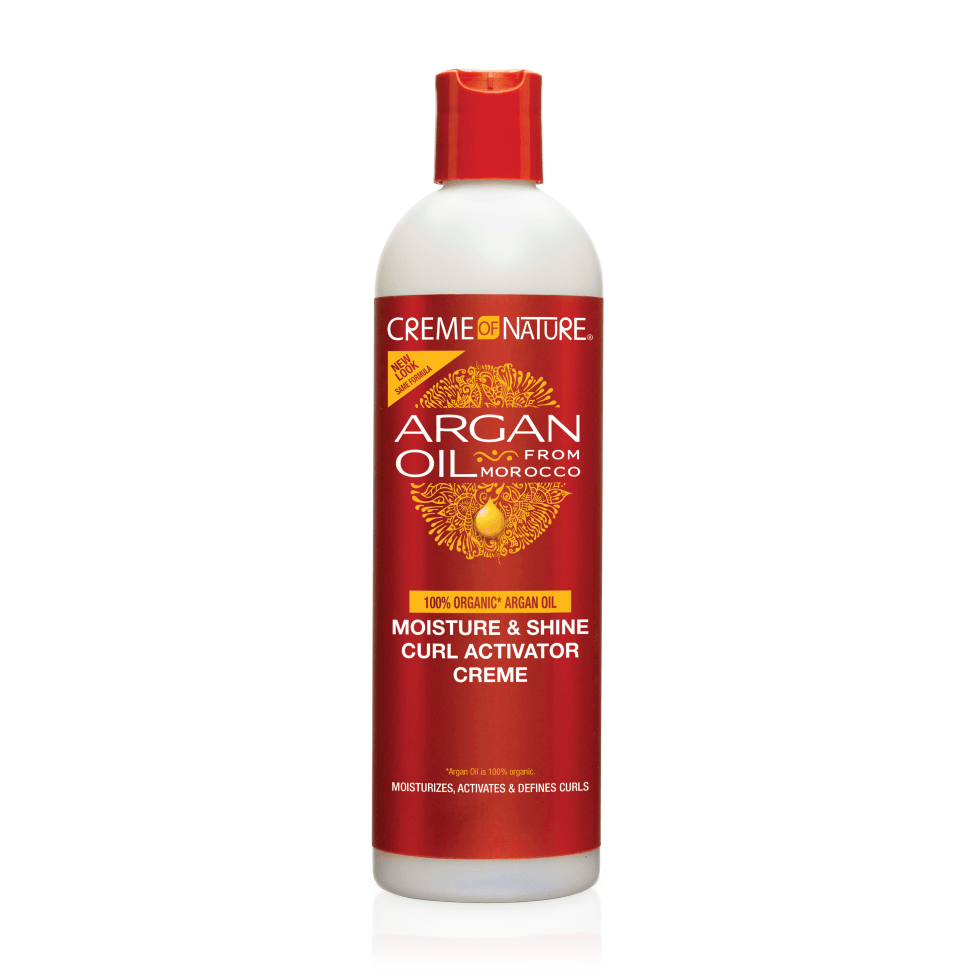 CREME OF NATURE Argan Oil Moisture & Shine Curl Activator Creme 12oz — Beautylicious Canada