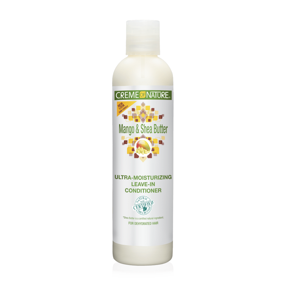 CREME OF NATURE Revitalisant Sans Rinçage Ultra-Hydratant Mangue & Beurre de Karité 250ML