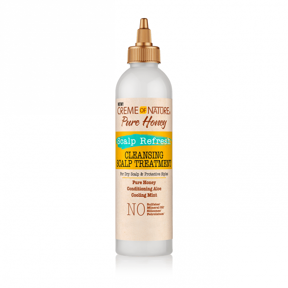 Creme of Nature® PURE HONEY Scalp Refresh Cleansing Scalp Treatment 8oz
