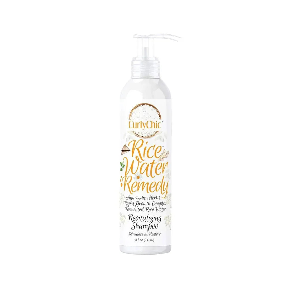 CURLYCHIC RICE WATER REMEDY REVITALIING SHAMPOO 8OZ