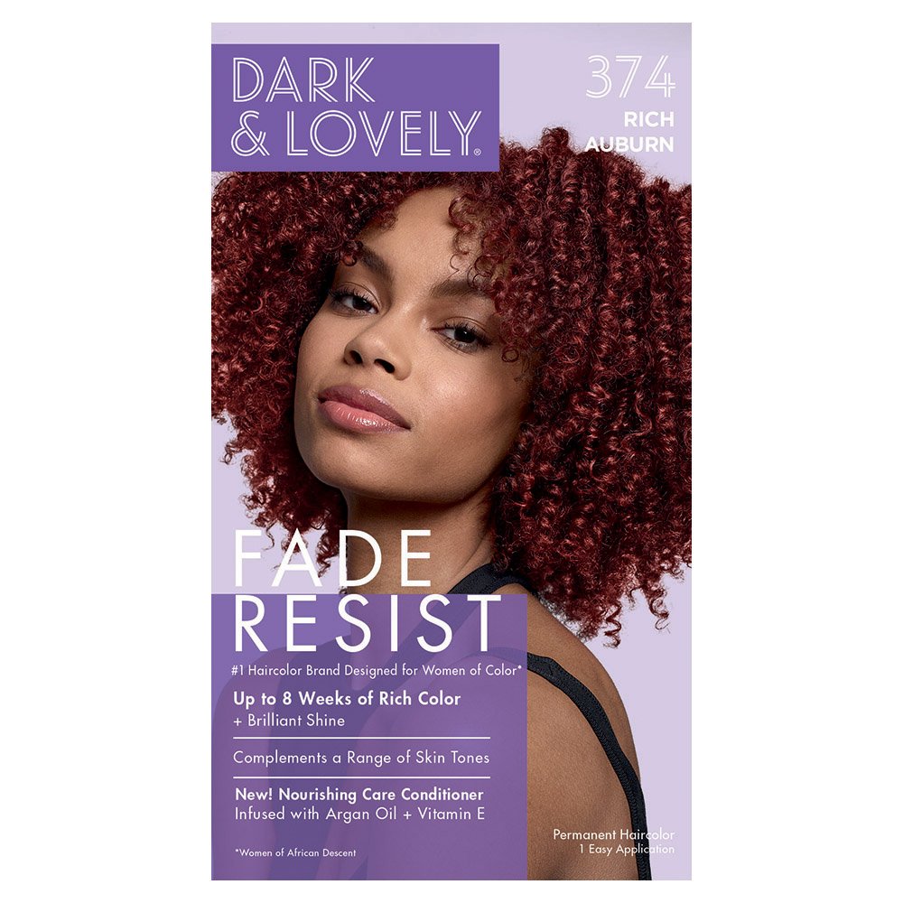 DARK & LOVELY FADE RESIST - 374 RICH AUBURN