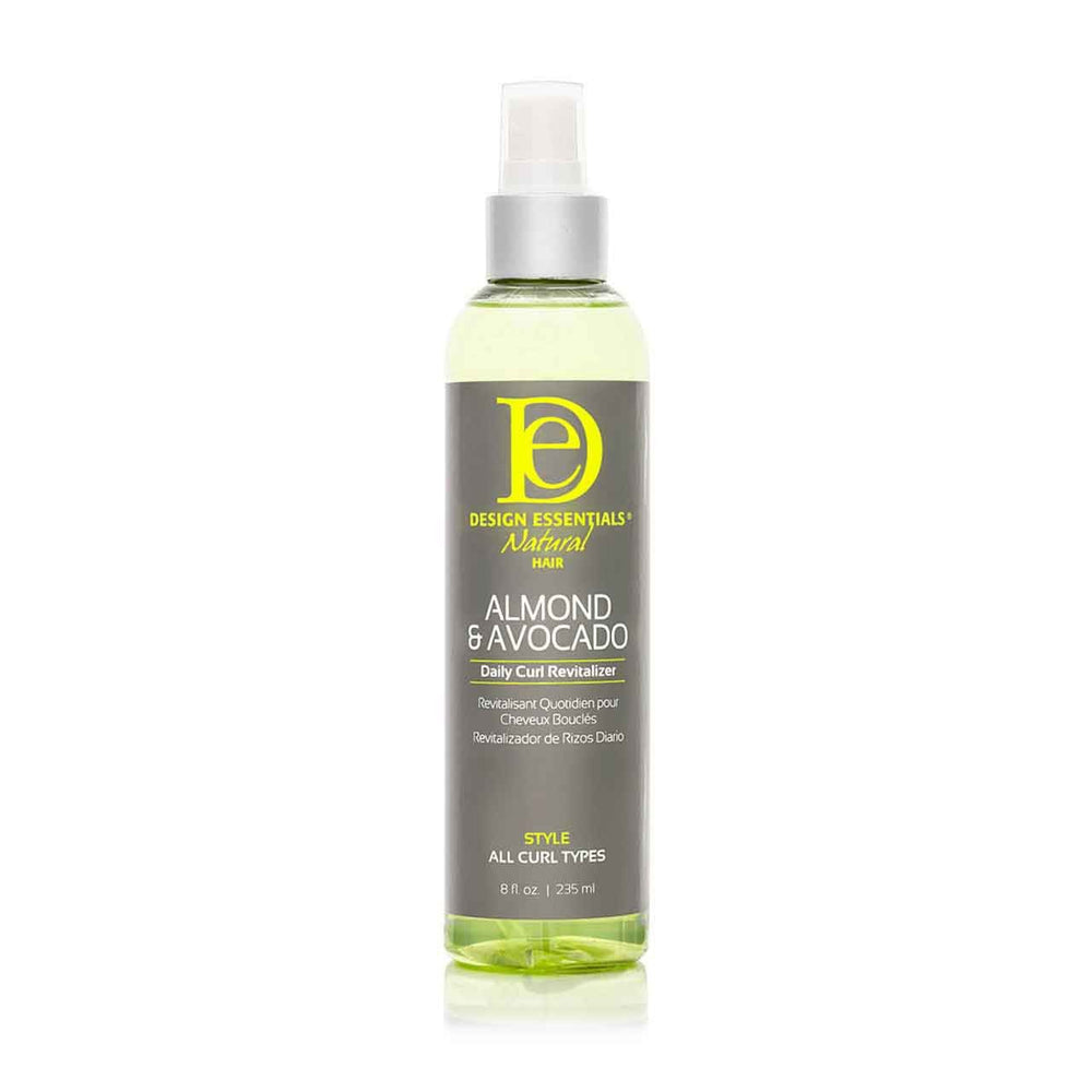 DESIGN ESSENTIALS ALMOND & AVOCADO DAILY CURL REVITALIZER 8OZ