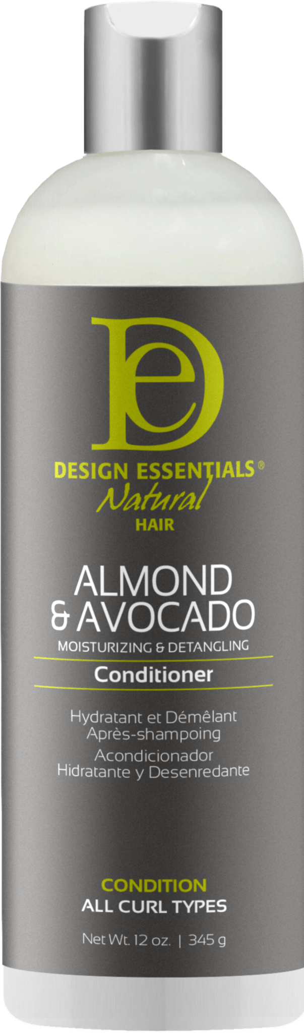 APRÈS-SHAMPOOING HYDRATANT ET DÉMÊLANT AMANDE & AVOCAT DESIGN ESSENTIALS 355ML