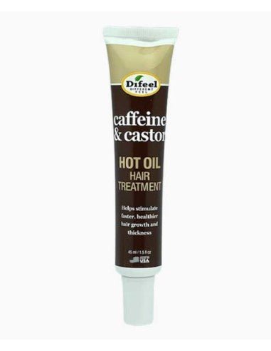 DI FEEL TRAITEMENT CAPILLAIRE HUILE CHAUDE RICIN ET CAFÉINE 1.5OZ