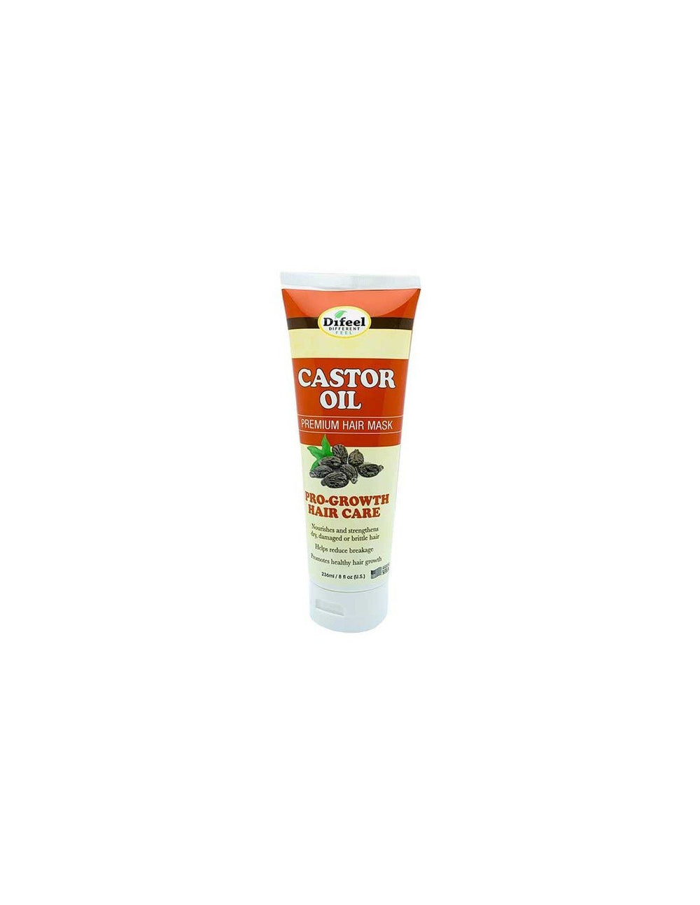 DI FEEL MASQUE CAPILLAIRE PRÉMIUM À L'HUILE DE RICIN 8 OZ