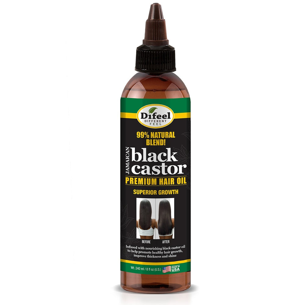 DIFEEL JAMAICAN BLACK CASTOR PREMIUM HAIR OIL 8OZ — Beautylicious Canada