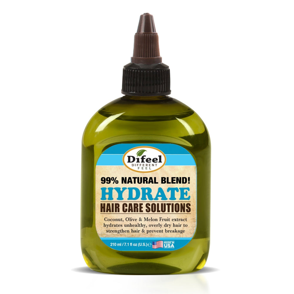 DIFEEL 99% Natural Hair Care Solutions - Hydrate Hair Oil 7.1 oz.