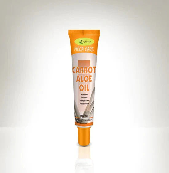 DIFEEL MEGA CARE HAIR OIL – ALOE & CARROT OIL 1.4OZ