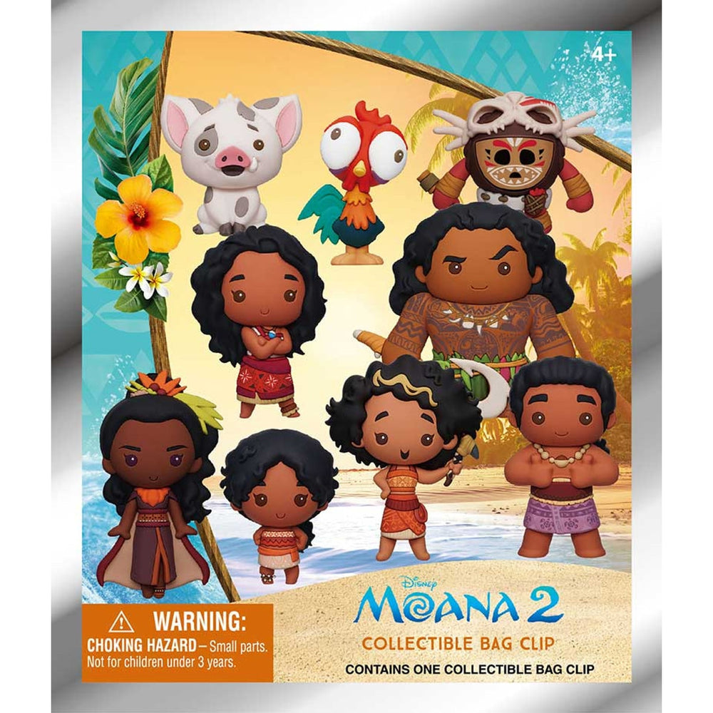 Disney Moana 2 Attache-sac mystère en mousse 3D