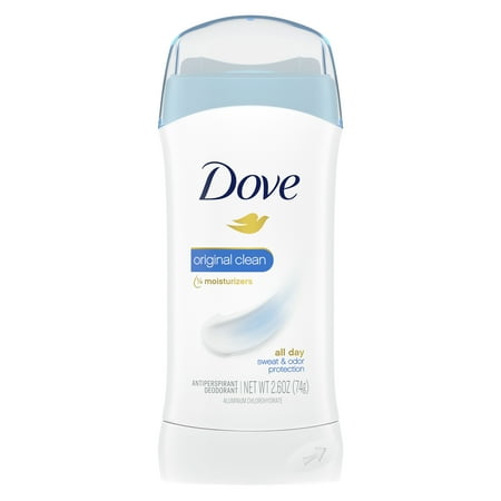DOVE DÉODORANT ANTITRANSPIRANT ORIGINAL CLEAN 2.6OZ