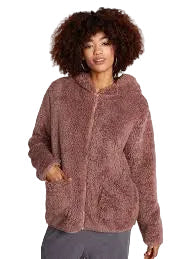 Veste 'Lil Phuz Up' Volcom - Raisin (Femme)