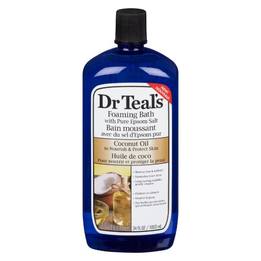 DR TEALS FOAMING BATH W/ PURE EPSOM SALT - COCONUT OIL 34 OZ