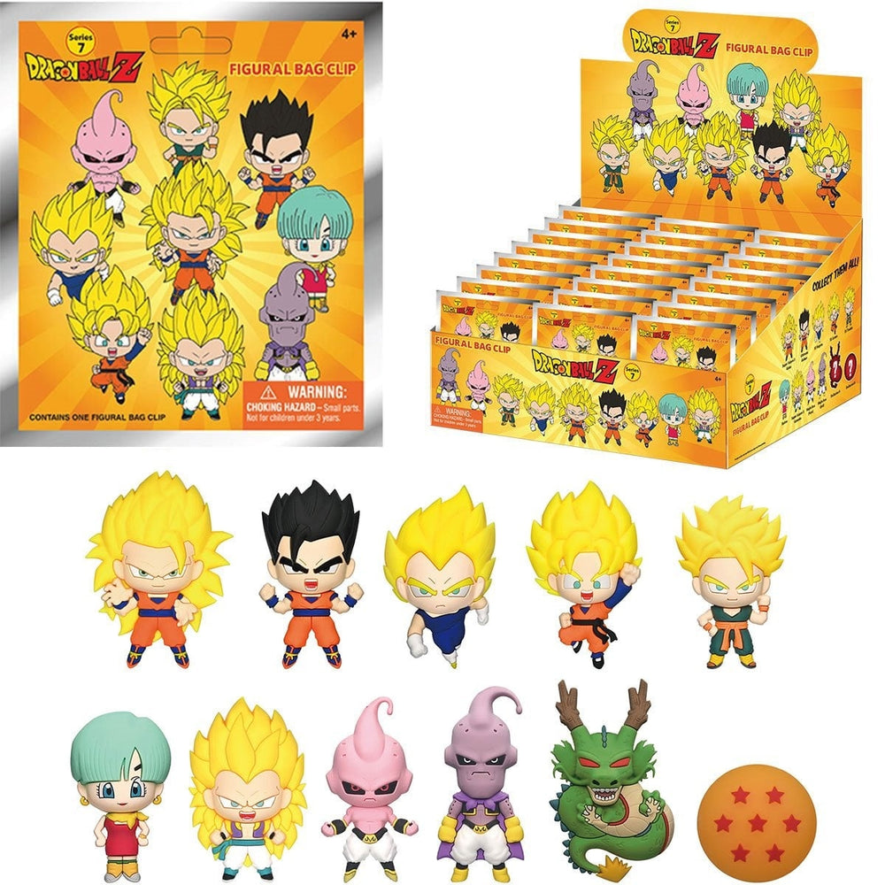Dragon Ball Z Série 7 Porte-clés Mystère en Mousse 3D