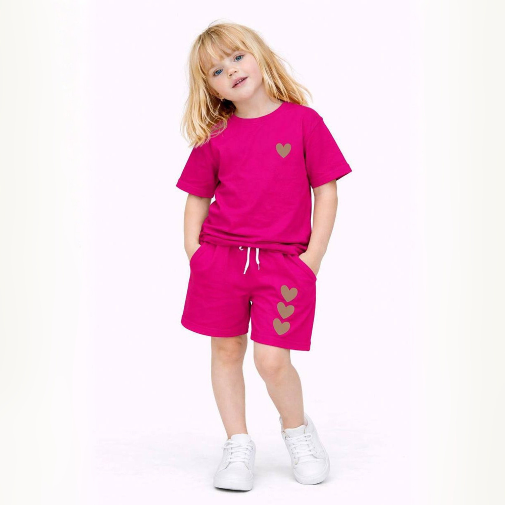 Ensemble d'été Mini Cœurs