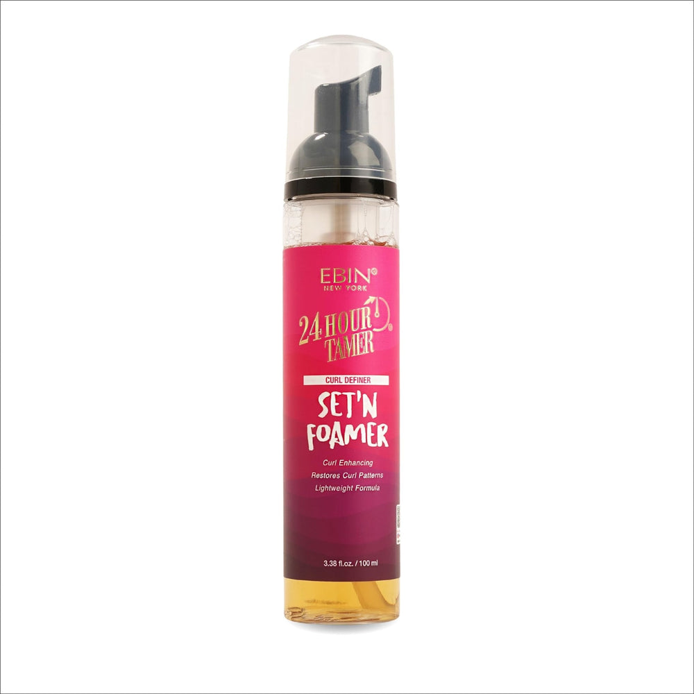 EBIN CURL DEFINER 24 HOUR TAMER SET'N FOAMER 3.38OZ
