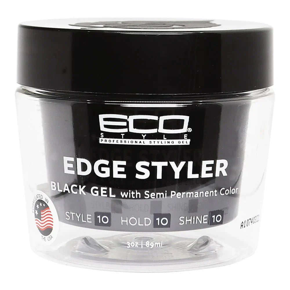 ECO STYLE EDGE STYLER BLACK GEL 3OZ