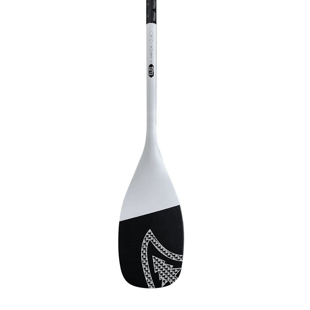 ELITE PADDLE - CARBON UD PRO - White & Black - Fix 1 piece