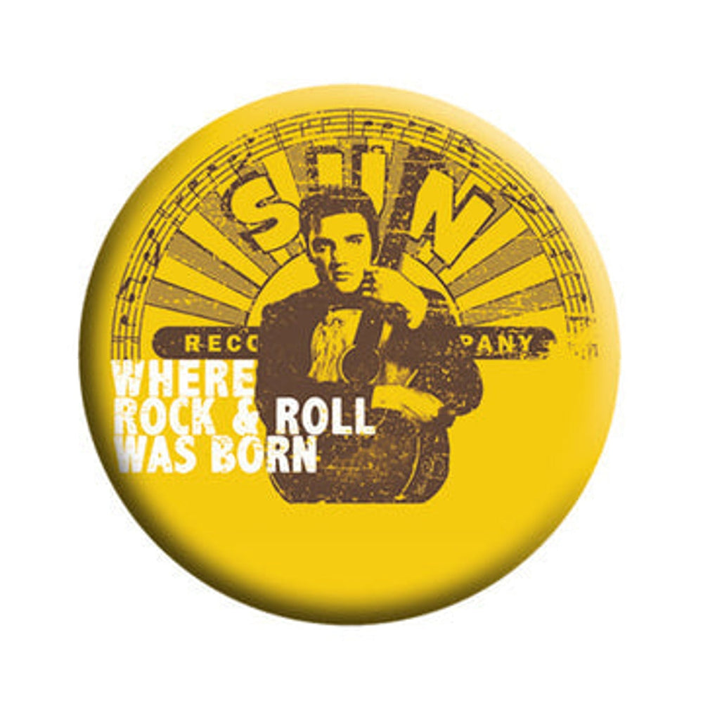 Bouton Elvis Presley Rock & Roll Born