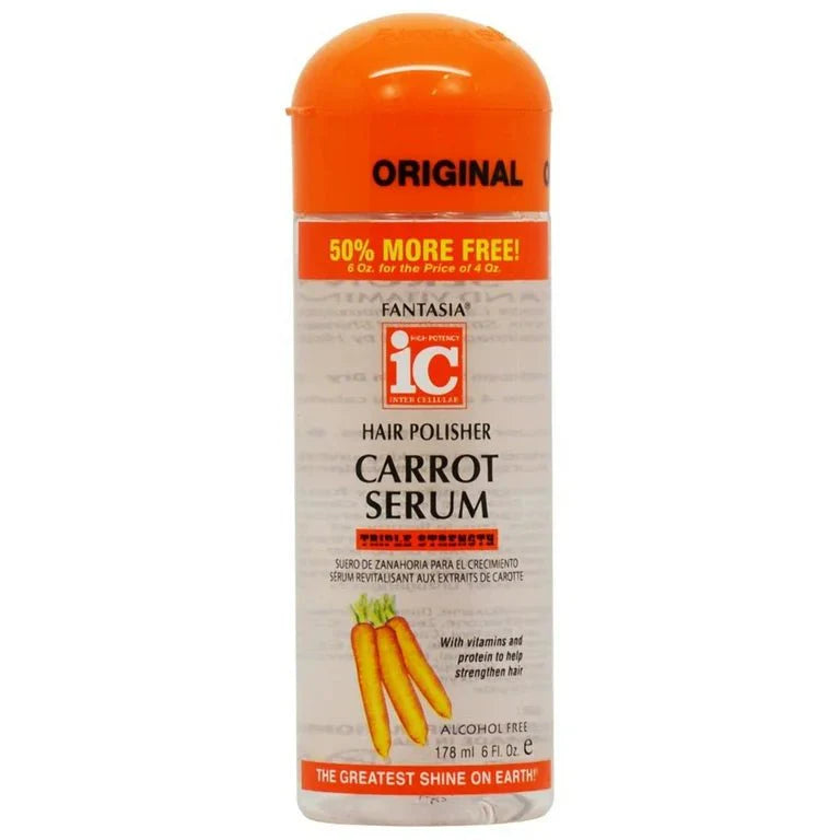 SÉRUM DE CAROTTE POLISSOIR À CHEVEUX FANTASIA IC 6OZ