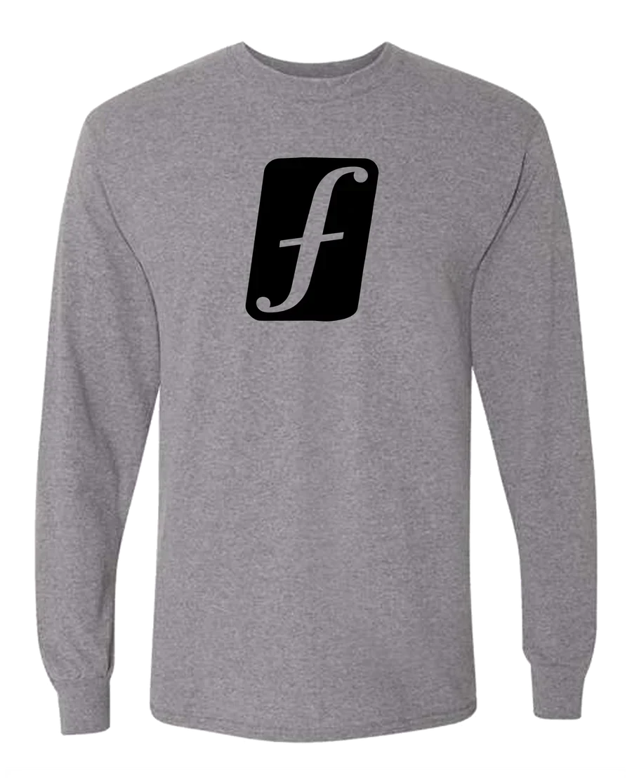 Forum 'Solid' Manches Longues - Graphite Cuir