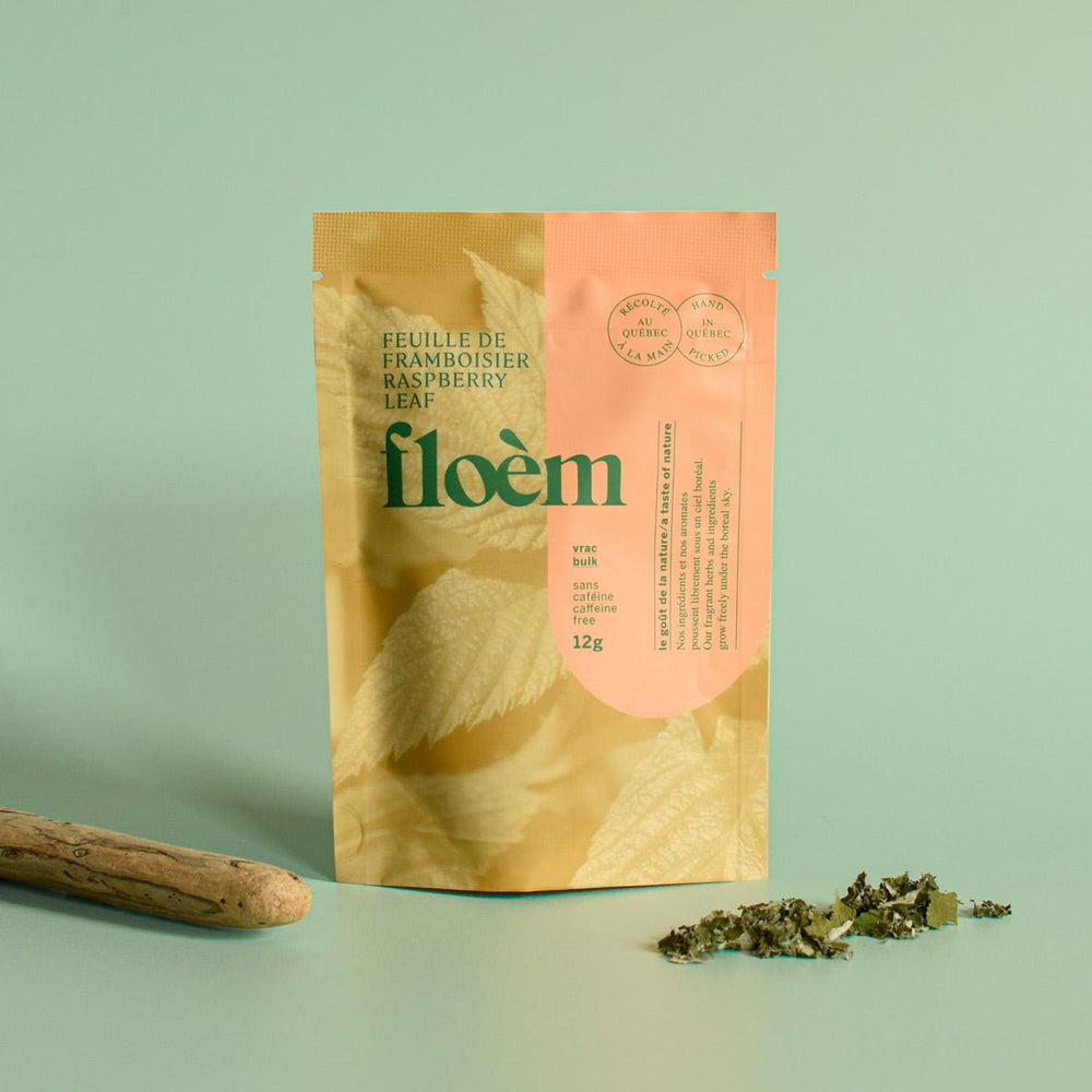 Framboisier, feuille - Rubus idaeus