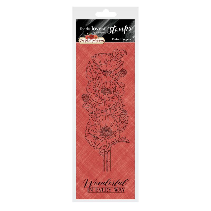 Pour l'amour des timbres - Coquelicots parfaits