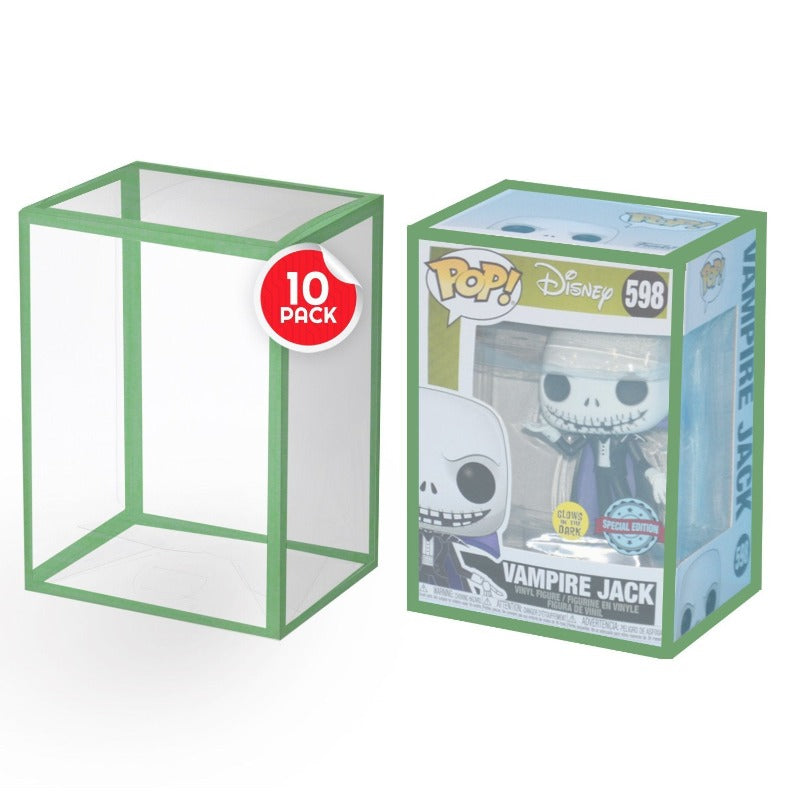 Funko Pop 4 Inch EVORETRO Protector Glow in the Dark 0.40MM - Pack of 10